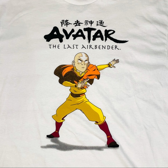 Avatar The last Airbender men’s white tee Sz XL 🔥 - Picture 2 of 4